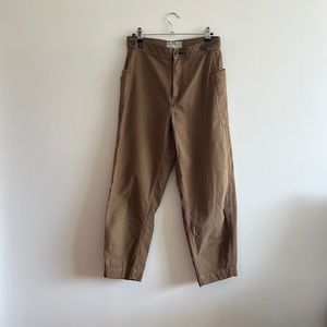 Everlane Cotton Linen Fatigue Barrel Pant - Size 2